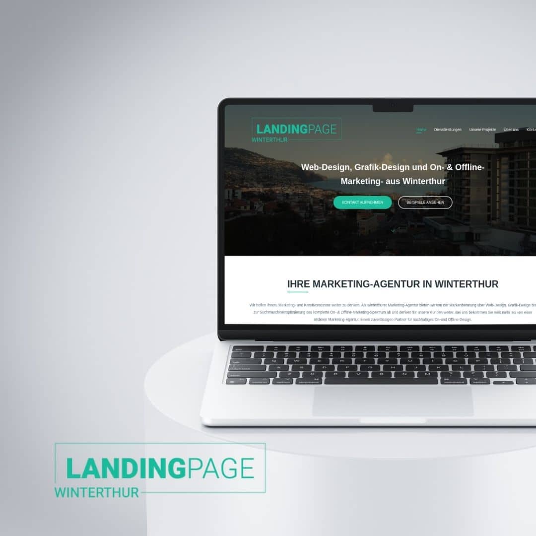 Landingpage Winterthur - Website